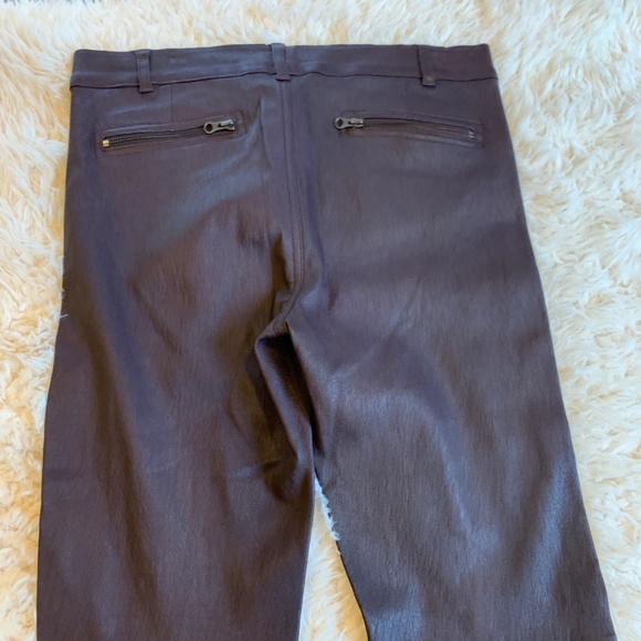 ❌SOLD❌Vince Lambskin Leather Zip Detail Leggings - Picture 7 of 8